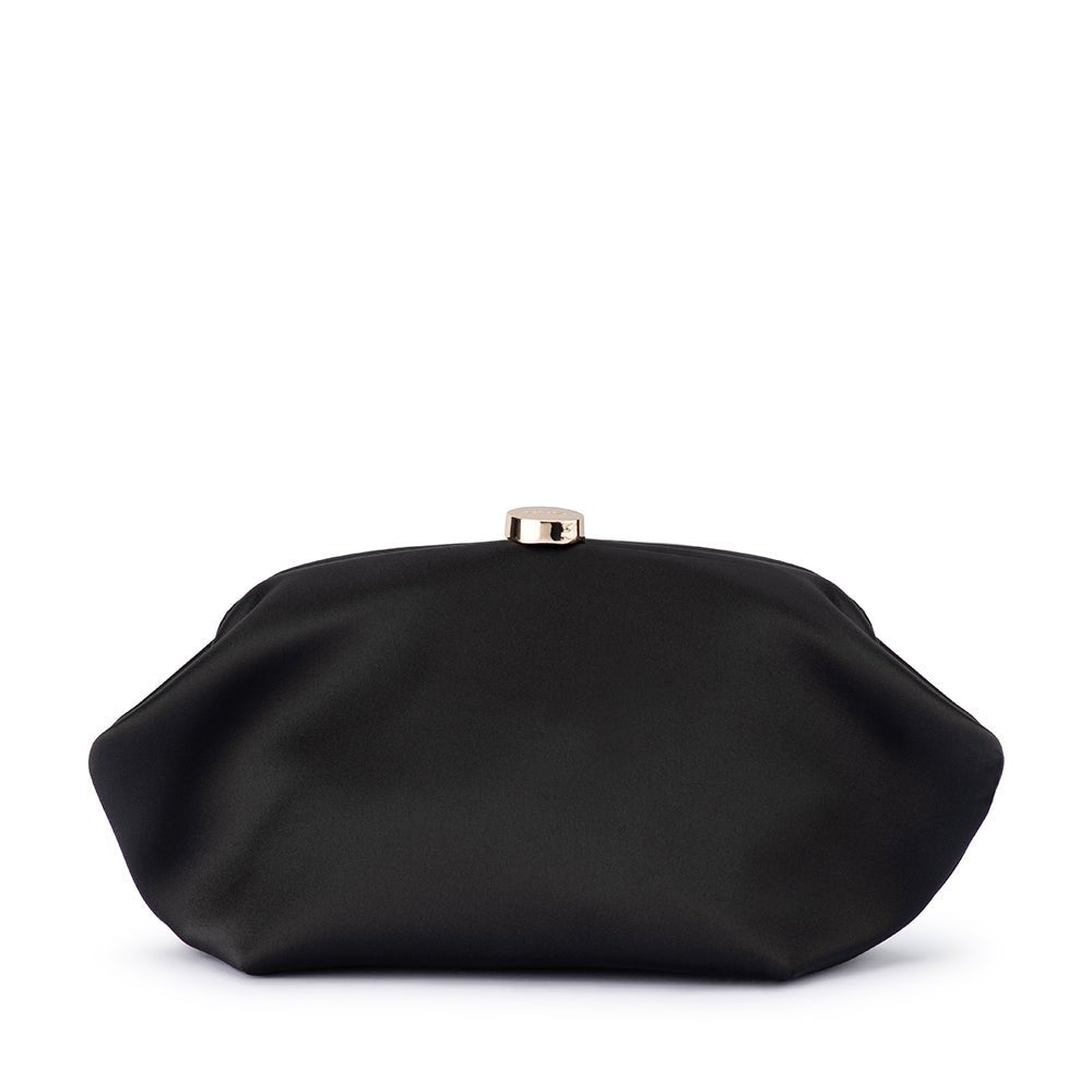 Karina Satin Clutch - Red main image 0