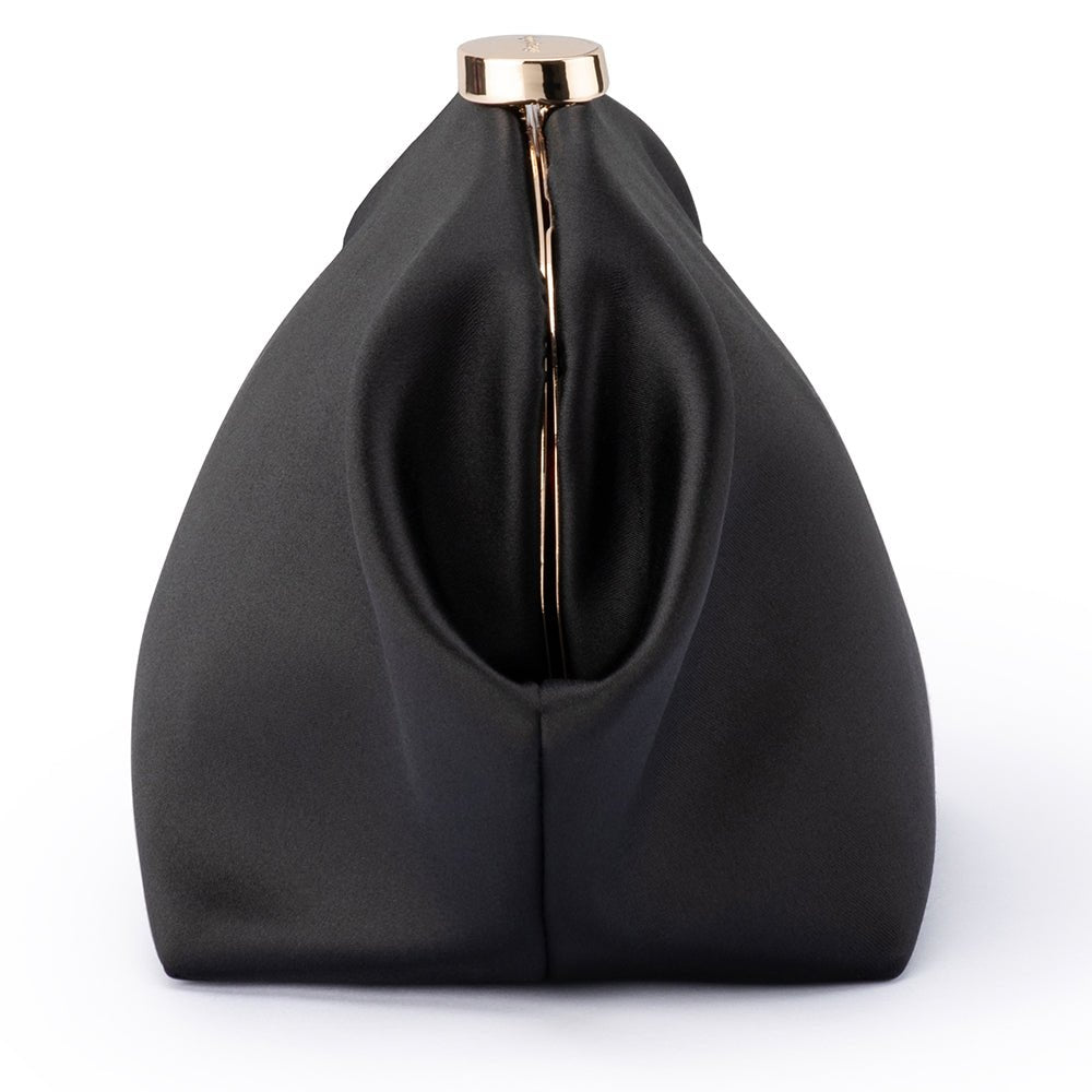 Karina Satin Clutch - Red main image 1