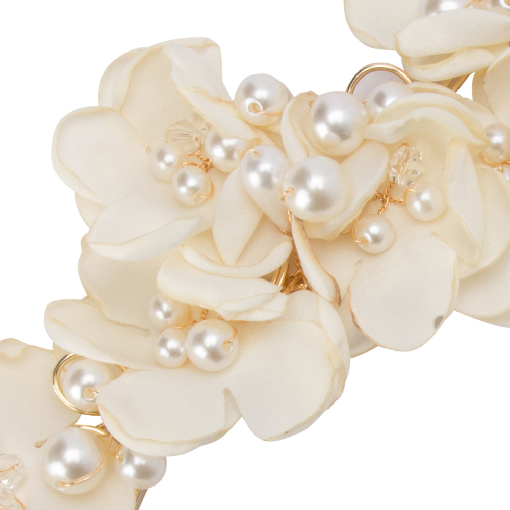 SOPH Flower, Pearl & Crystal Crown - Olga Berg