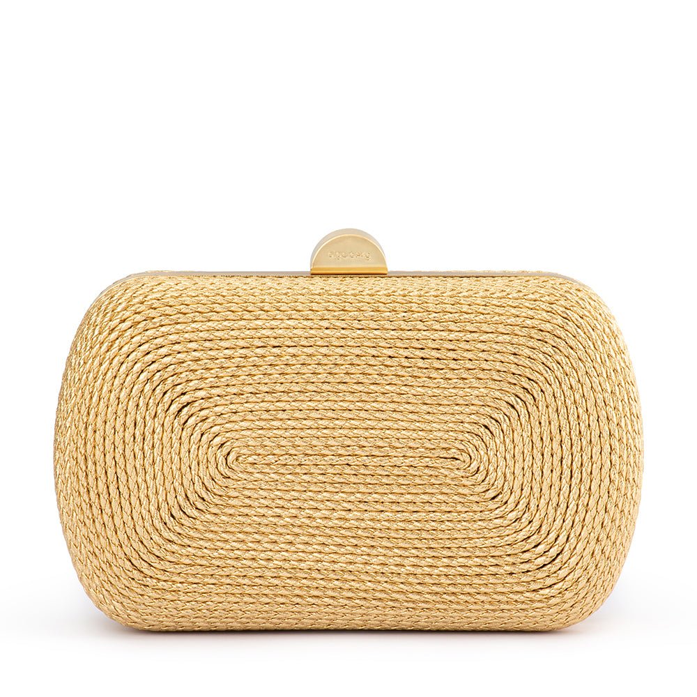 The Must-Have Gold Clutch Bags – Olga Berg